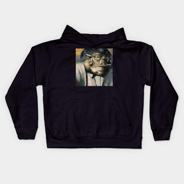 The Doorman Kids Hoodie by 7klb